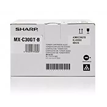 Tonerkartusche Sharp MX-C30GTB 3000 Seiten Schwarz