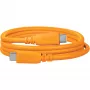 Rode SC27-O USB-C auf USB-C Kabel USB 3.2 Gen1, Orange (2m, PD)