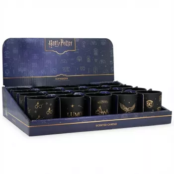 Duftkerzen-Display Harry Potter Thekendisplay Schwarz 20×135g (5×4)