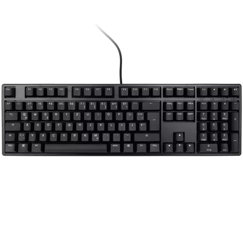 Ducky Origin Phantom Schwarz Tastatur Universal USB QWERTZ Deutsch
