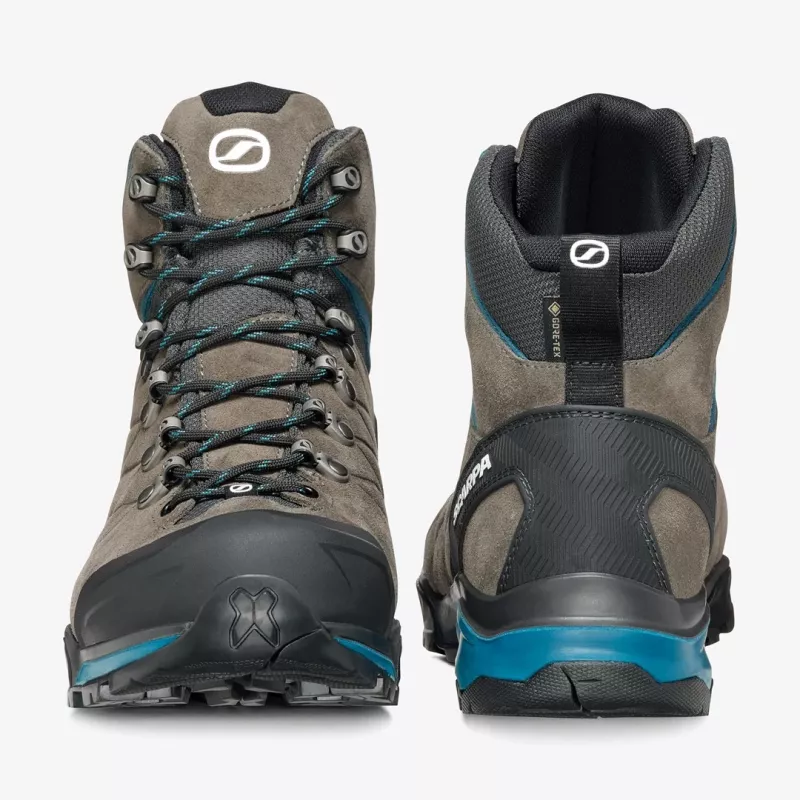 Wanderschuhe Scarpa ZG TRK GTX Titanium Blau 625 g