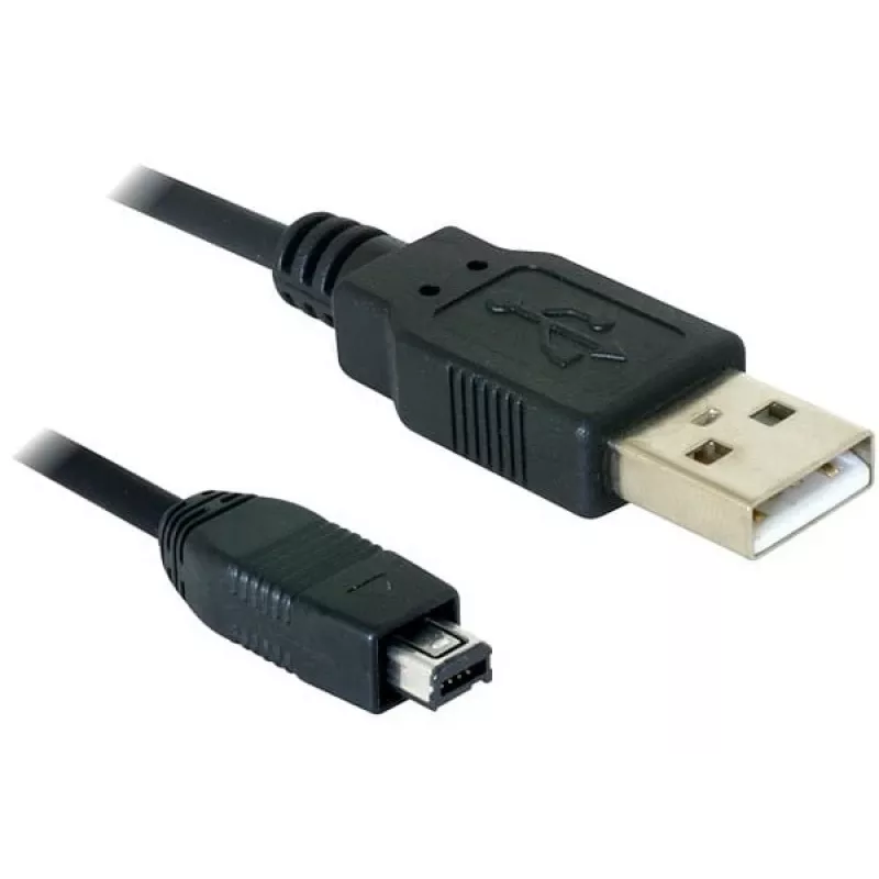 USB-Kabel DeLOCK 2.0 mini 4-Pin Hirose 1,5 m