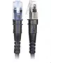 PatchSee ThinPATCH - Patchkabel - RJ-45 (M) auf RJ-45 (M) - 60 cm - 4,9 mm - FTP - CAT 6a - IEEE 802,3at - geschirmt, halogenfrei - Schwarz (TP-6A-F/2)