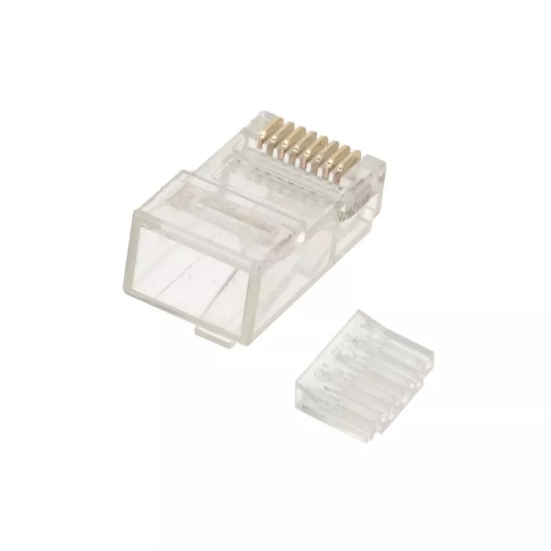 Netzwerkkabel Extralink RJ45-Stecker CAT6 UTP RJ45 8P8C Transparent