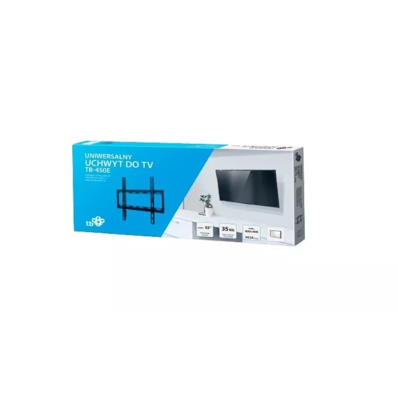 Fernseher-Wandhalterung TB-450E bis zu 55 Zoll 35kg max VESA 400x400