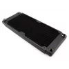 Radiator XSPC TX240 Schwarz 125mm Breite 20,5mm Tiefe 297mm Höhe