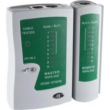 Netzwerktester ShiverPeaks 75617 — RJ45-Kabel- und Porttester für maximale Konnektivität