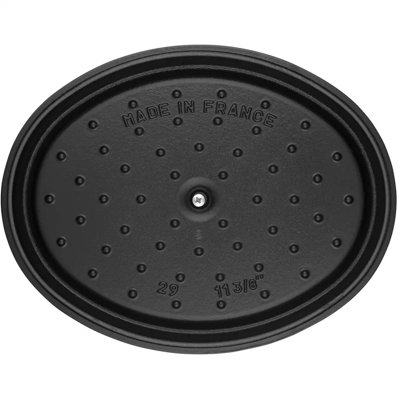 Bräter Staub 40509-509-0 12 L Gusseisen Schwarz