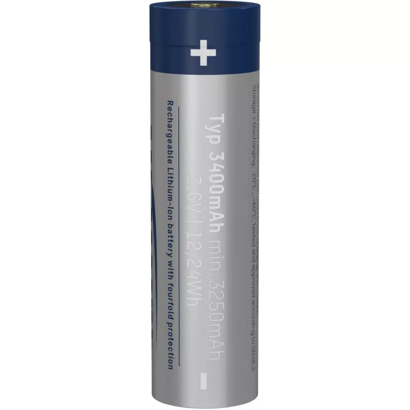 Ansmann 1307-0003 Haushaltsbatterie Wiederaufladbarer Akku 18650 Lithium-Ionen (Li-Ion)