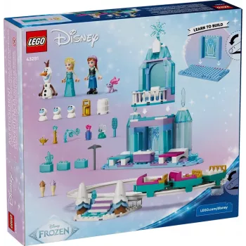 LEGO DISNEY 43281 Elsas Eisschloss und Schneefahrt-Abenteuer