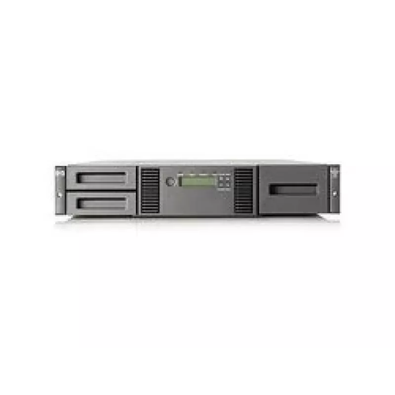 Hewlett Packard Enterprise HPE StorageWorks MSL2024 – Bandbibliothek – LTO Ultrium – maximale Anzahl Laufwerke: 2 – Rack – rackmontierbar – 2U – Barcodeleser – für ProLiant DL120