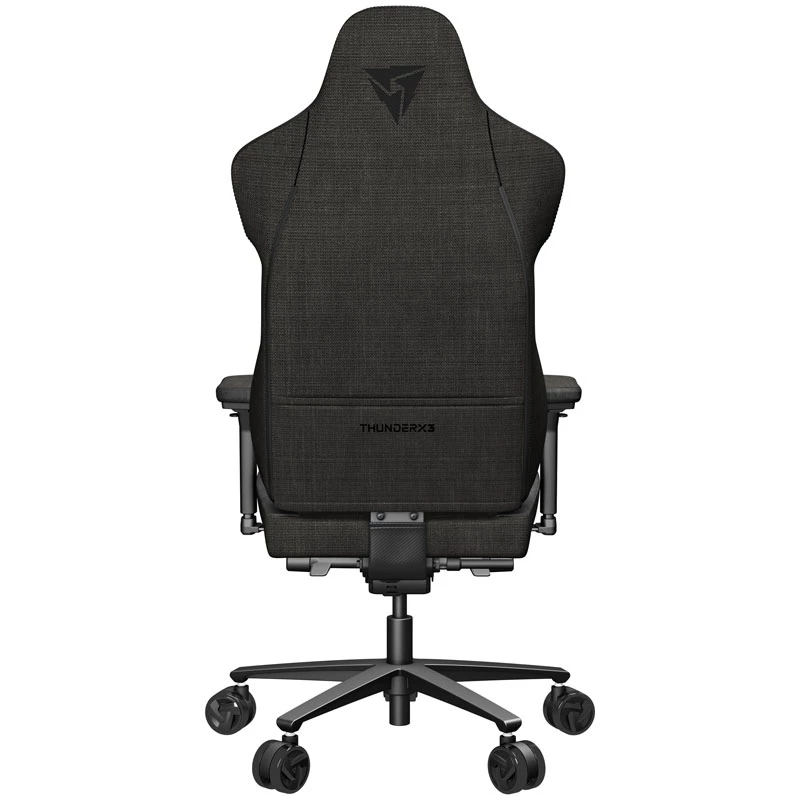 Universal-Gaming-Stuhl Thunder X3 CORE Loft — gepolsterte Sitzfläche und Rückenlehne, Höhe 134–144 cm, Sitzbreite 55 cm, schwarz