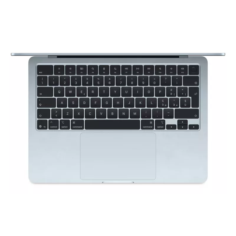 Apple MacBook Air Himmelsblau 13 Zoll IPS 2560 x 1664 Pixel Apple M4 24 GB Solid-State-Laufwerkskapazität 512 GB Apple M4 Chip 10-Core CPU/10-Core GPU macOS 802.11ax Bluetooth Version 5.0 Tastatursprache Englisch Tastatur ...