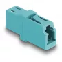 DeLOCK LWL-Kupplung LC Simplex Buchse auf LC Simplex Buchse OM3 aqua