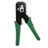 Crimp- und Schneidwerkzeug QOLTEC 54381 — Crimpzange für modulare Netzwerkstecker und Kabelschneider