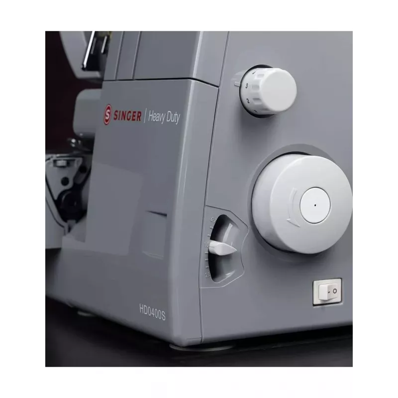 SINGER Nähmaschine HD0405 elektrisch silber Heavy-Duty