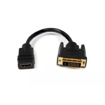 DVI-zu-HDMI-Adapter Garbot 31.20.9001 — 15 cm Kabel, schwarz