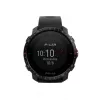 Polar Grit X Pro - Titanium - Sportuhr mit Armband - perforiertes Leder - grau - Bandgröße: M/L - Display 3cm (1,2 inch) - Bluetooth - 41 g (90085777)