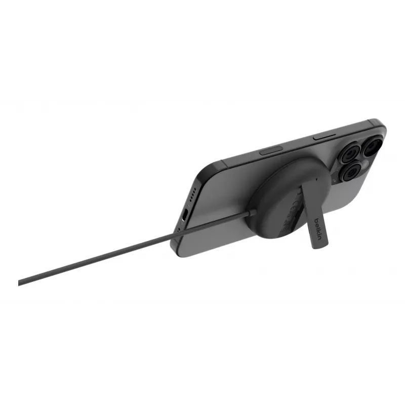 Ladegerät Belkin WIA011HQBK Indoor USB Kabellos Schnellladen Schwarz