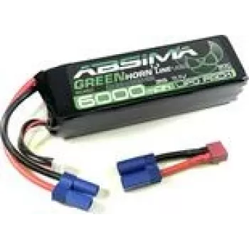 Absima Modellbau-Akkupack LiPo 11.1 V 6000 mAh Zellenzahl 3 50 C Stick EC5 (4140022)