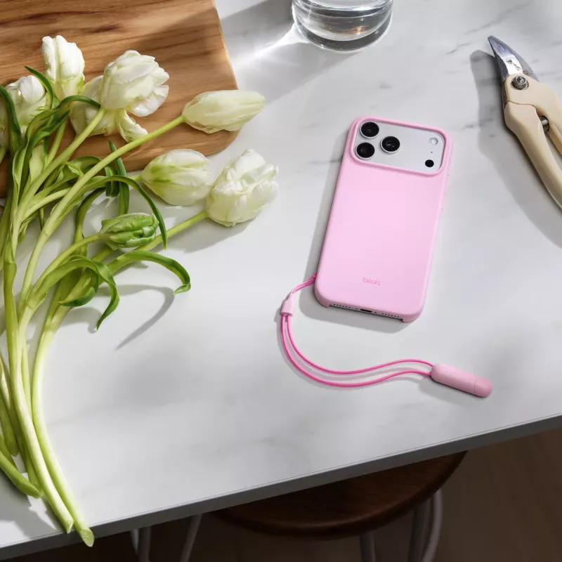 Beats iPhone 17 Pro Max Kickstand Case mit MagSafe und Kamerasteuerung - Pebble Pink
