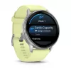 Garmin Venu 010-03014-02 Smartwatch / Sportuhr 3,56 cm (1,4 inch) AMOLED 45 mm Digital 454 x 454 Pixel Touchscreen Silber Wi-Fi GPS (Satellit)