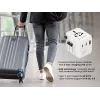 Reise-Netzteil GEMBIRD TPA-1A2C20-01-W — 20 W, USB-A (18 W) + 2× USB-C (20 W), Stecker Typ E, weiß