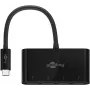 Goobay | 4-Port USB-C Multiport Adapter | 61073 | Type-C | USB-A