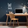 Neonlicht MANTA Manta SNL66WH French Bulldog White — dekoratives LED-Neonschild in Form eines Französischen Bulldoggen