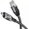 Goobay 70755 USB-C auf RJ45 Ethernet CAT 6 Kabel für stabile kabelgebundene Internetverbindung mit Router/Modem/Netzwerk-Switch/Ersetzt USB auf RJ45 Adapter / 1