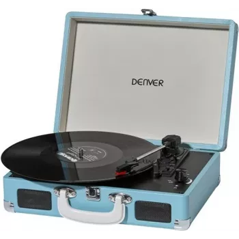 Inter Sales DENVER VPL-120 - Plattenspieler 1 Watt - Blau