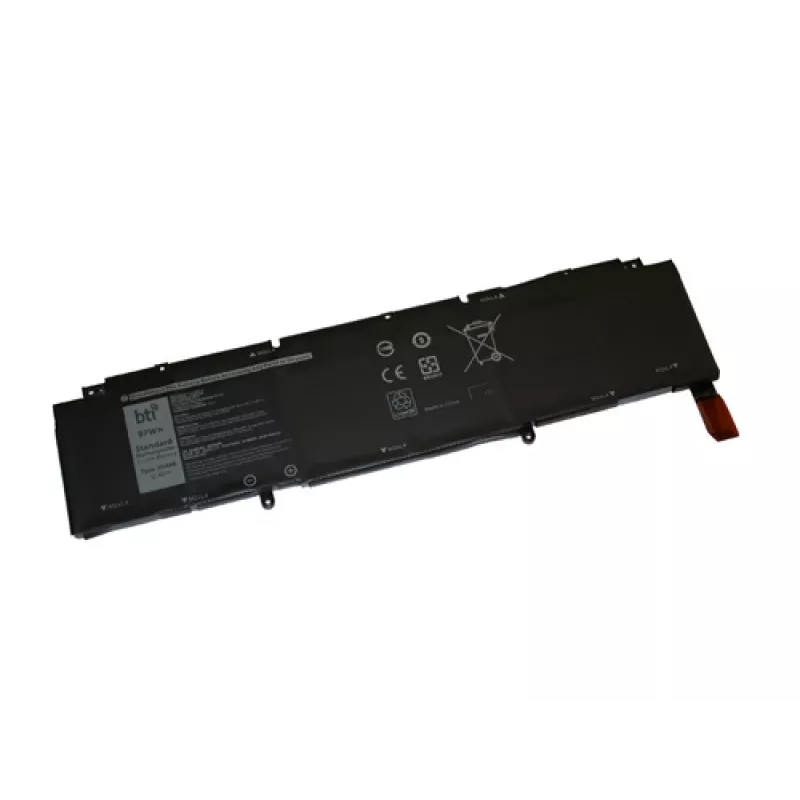 BTI Laptop-Akku 97 Wh (8500 mAh) 6-Zellen Li-Ion kompatibel mit Dell XPS 9710/9700 und Precision 5760/5750