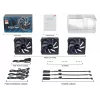 Seasonic MagFlow 1-Fan Kit Computergehäuse 12 cm Schwarz 1 Stück