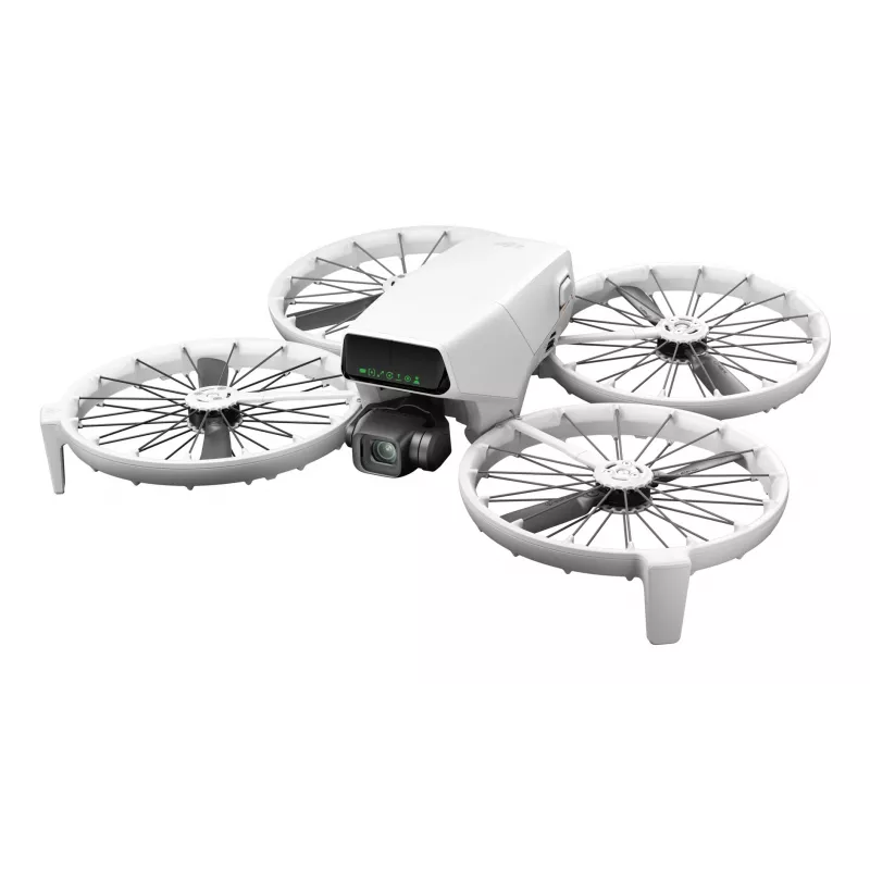 Drohne DJI Flip 4 mit 48 MP Kamera, 4K (3840x2160), 3110 mAh Akku, 16 m/s, 14.000 m Reichweite, 4 Rotoren, 0,249 kg, Schwarz/Weiß