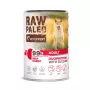 Nassfutter für Hunde VETEXPERT RAW PALEO Duoprotein Rind & Kaninchen Adult 400 g, getreidefrei, 82,1 % Feuchtigkeit