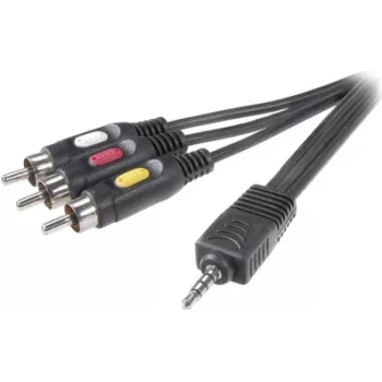 Speaka Professional SP-7869876 Verbindungszubehör Schwarz
