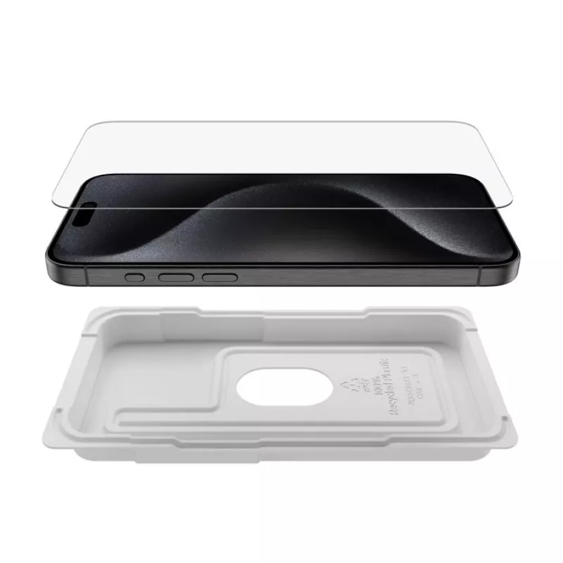 Bildschirmschutzfolie Belkin ScreenForce iPhone 15 Pro Max Gehärtetes Glas
