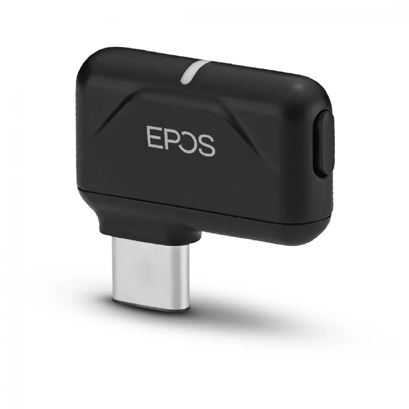 Headphones EPOS ADAPT 660 USB-C — supra-aural, kabelgebunden & kabellos (Bluetooth), 25 m Reichweite, 231 g, schwarz