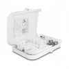 DeLOCK Glasfaserverteilerbox 8 Port wasserdicht Weiß