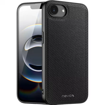 Cover Nevox 2499 Handyhülle Schwarz für iPhone 16e 15,5 cm