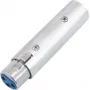 Audio-Adapter Omnitronic 3-pol XLR-Buchse auf 5-pol XLR-Stecker Modell 30226577