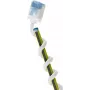 Goobay Ultra-Flexibles CAT 6A Patchkabel schlank U/FTP Weiß - extra-kurzer Stecker (74339)