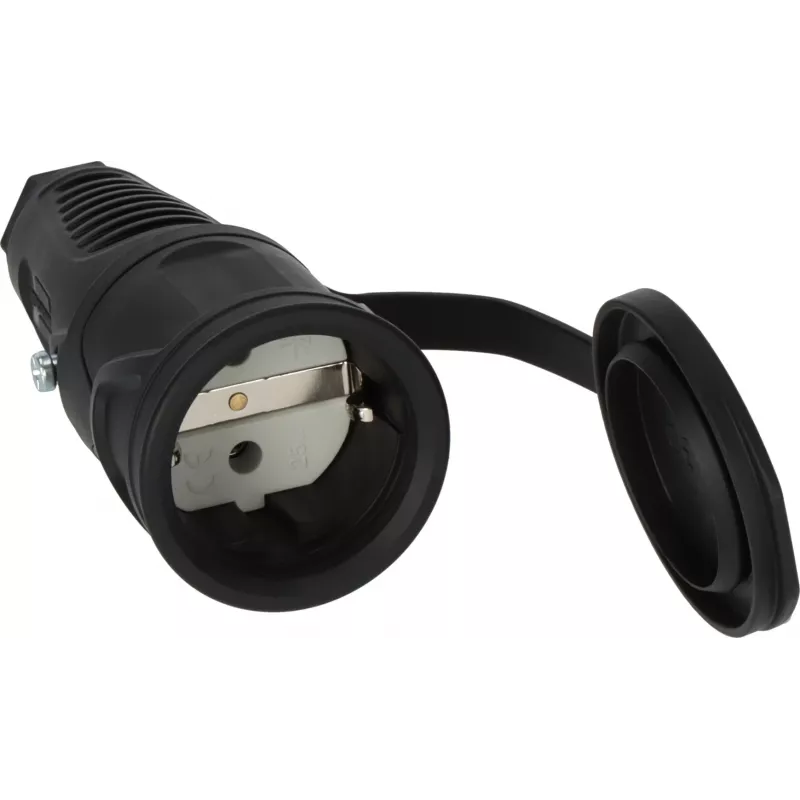 Steckertyp F Brennenstuhl 1082050020 Schwarz 230V 16A