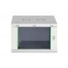Wandmontiertes Rack-Gehäuse DIGITUS Dynamic‑N 7U 19 Zoll 600x600 mm, unmontiert, IP20, Schlüsselschloss