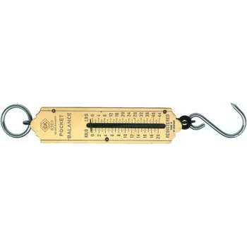 Mechanische Briefwaage c.k tools T6202 066 — beige, kompakte Tischwaage für Porto
