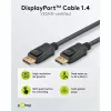 DisplayPort-Kabel Goobay 74779 3 m Schwarz G-Sync FreeSync