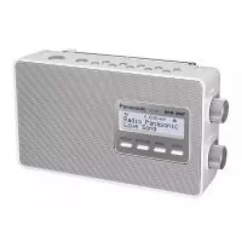 Panasonic RF-D10EG-W DAB+ Digitalradio, Weiß (RFUD10EGW)