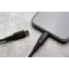 FIXED Liquid Silicone Kabel USB-C/USB-C, 0,5m, 60W, Schwarz | Fixed