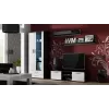 Cama TV-Ständer SOHO 140 schwarz/weiß glänzend