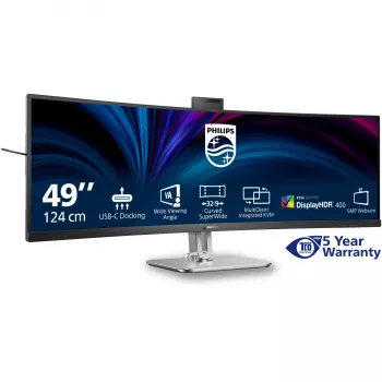 Philips 5000 series 49B2U5900CH/00 Computermonitor 124 cm (48,8 Zoll) 5120 x 1440 Pixel Dual QHD LCD Schwarz